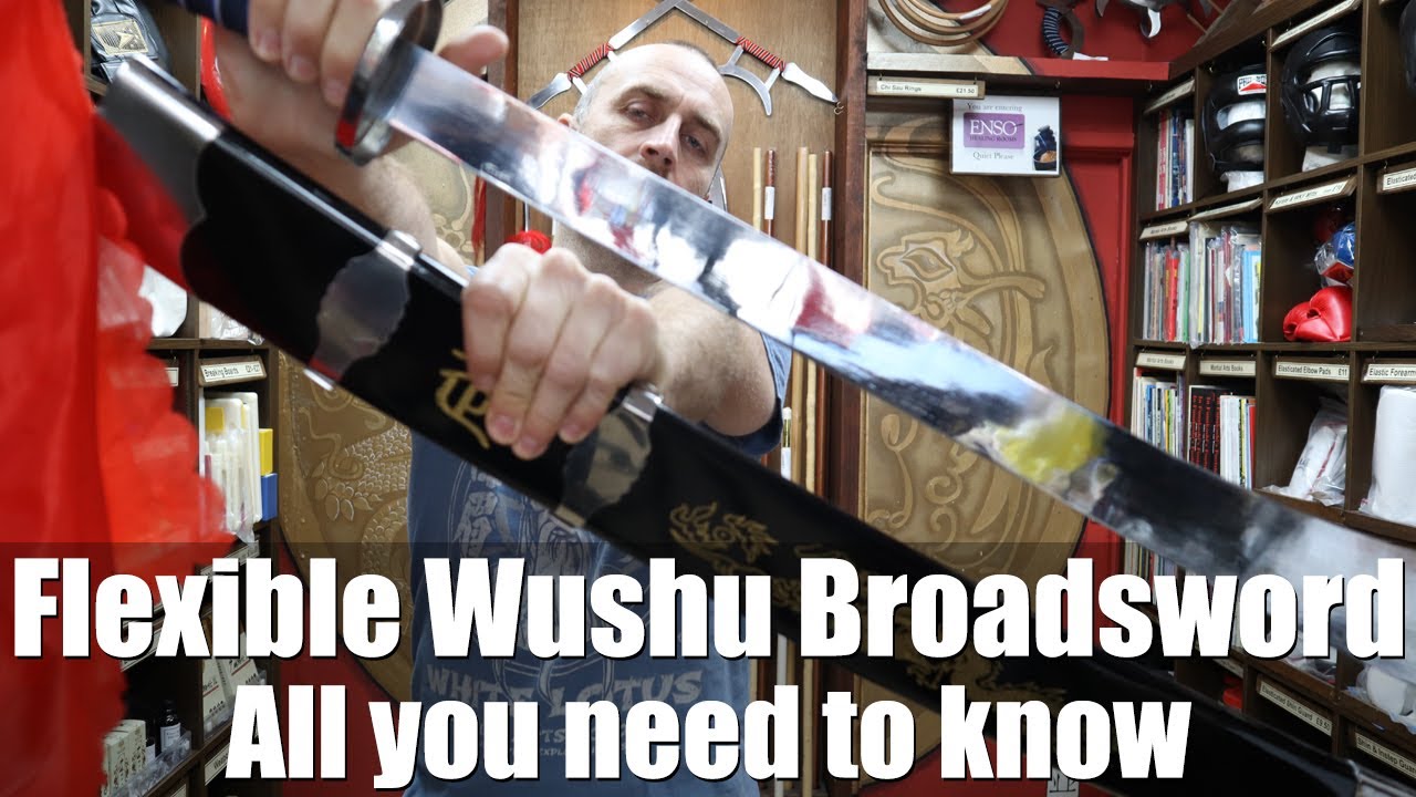 Flexible Wushu Broadsword Review | All you need to know | Enso Martial Arts Shop