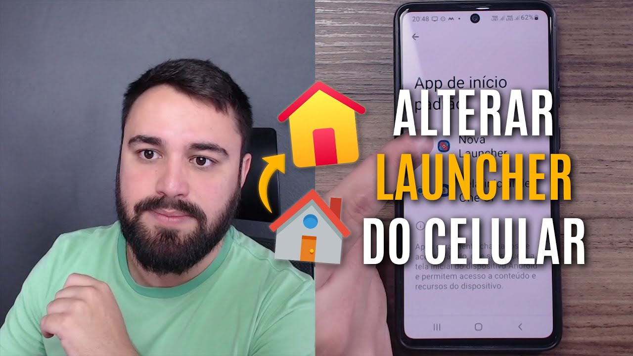 COMO ALTERAR O LAUNCHER PADRÃO DO CELULAR