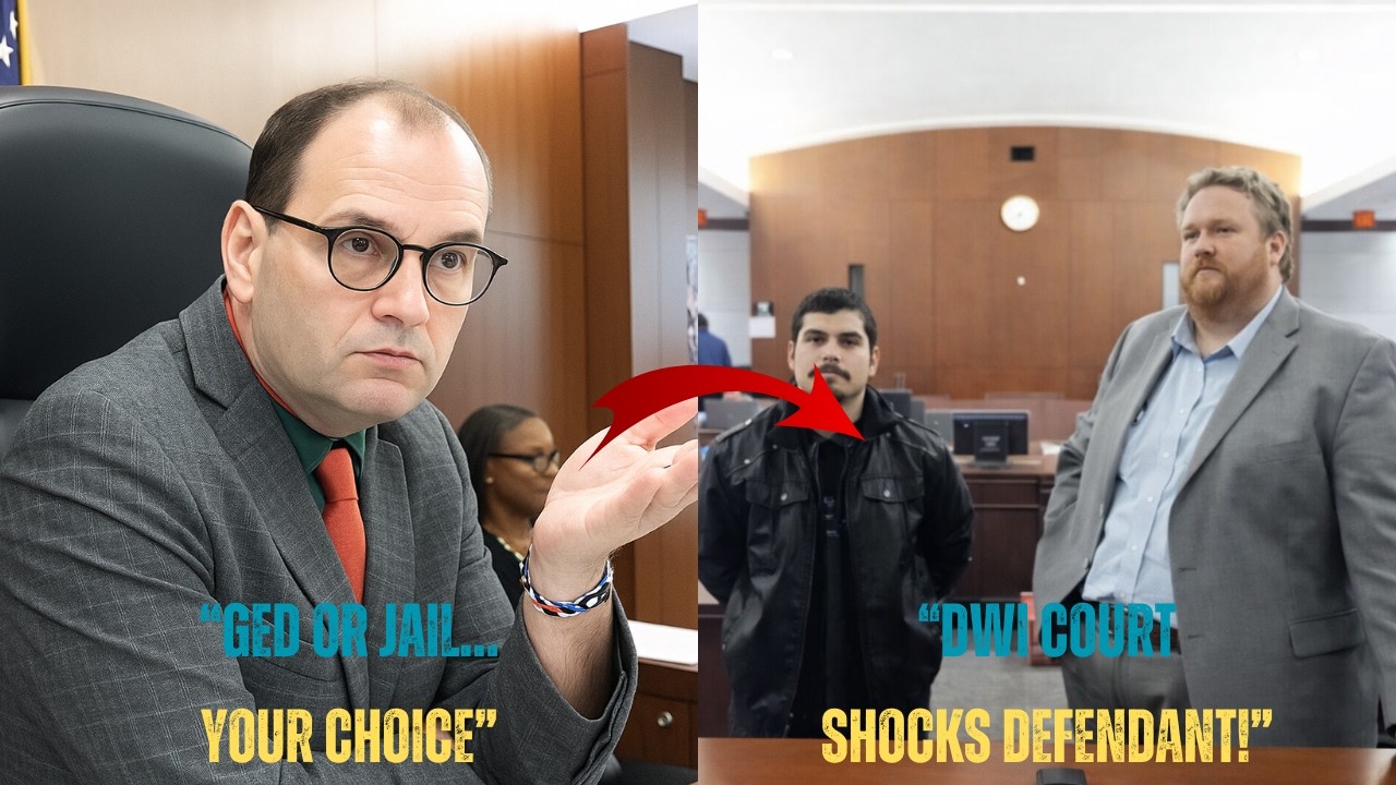 “DWI Court Drama: Life-Changing Probation, GED, & Jail Threats Explained!”