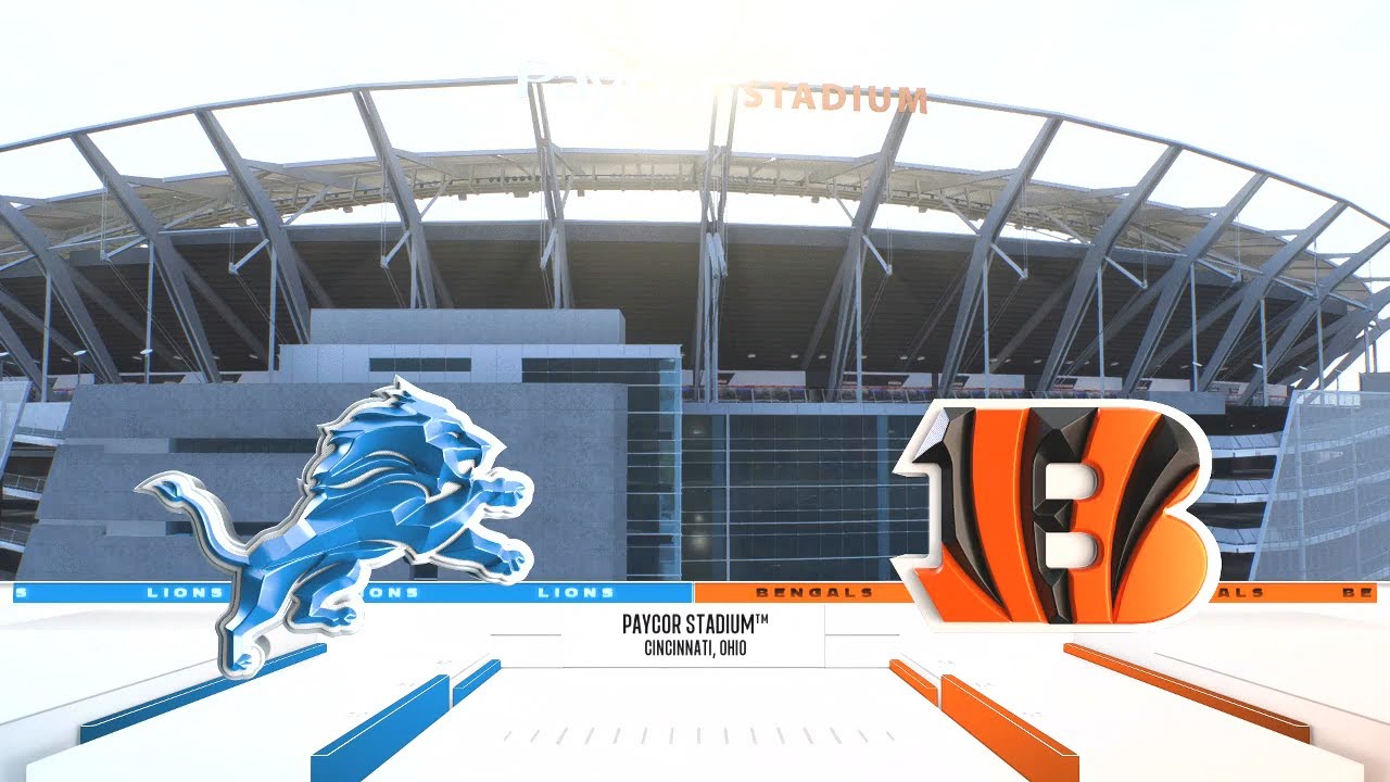 Madden NFL 26 - Detroit Lions Vs Cincinnati Bengals PS5 Simulation Week 5 (Updated Rosters)