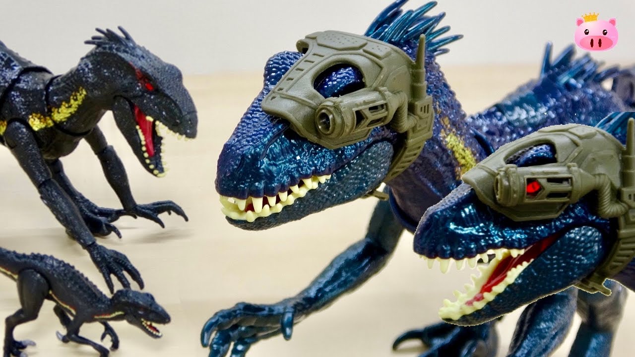 2023年1本目の動画は ジュラシックワールドで大好きな恐竜♪ DINO TRACKERS インドラプトルをレビュー