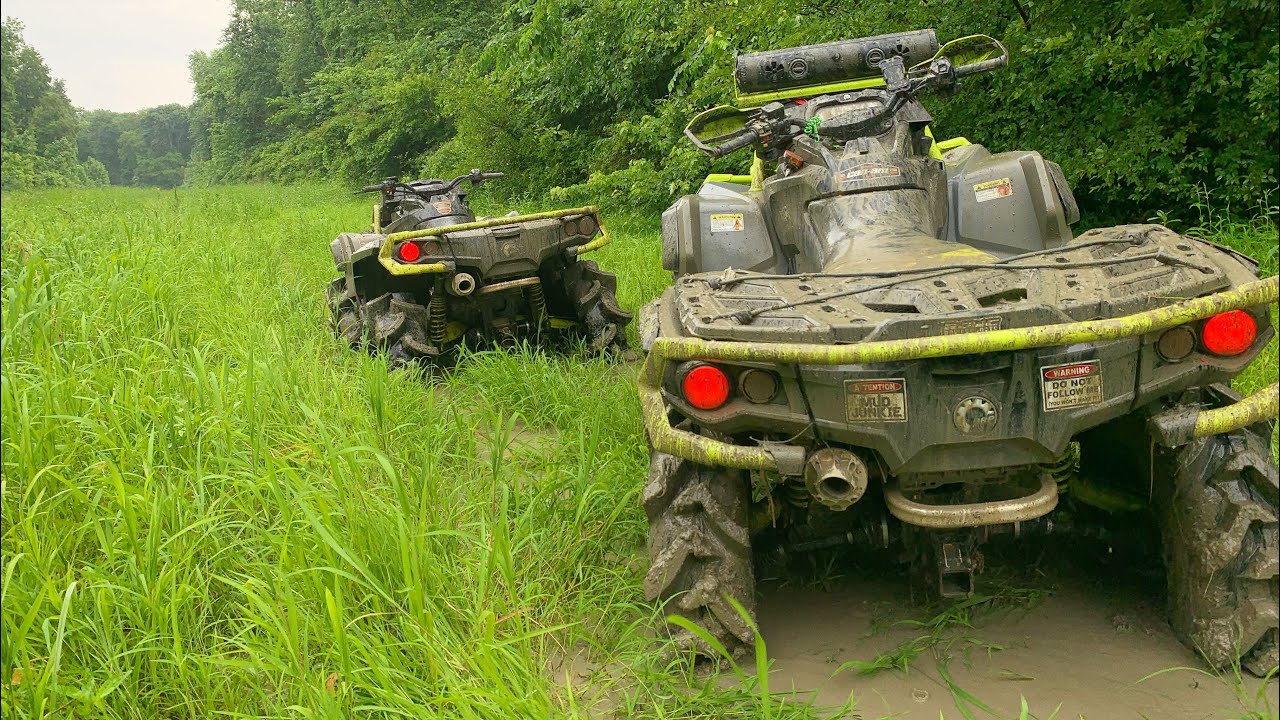 Rainy HATCHIE BOTTOMS ride on the Outlanders