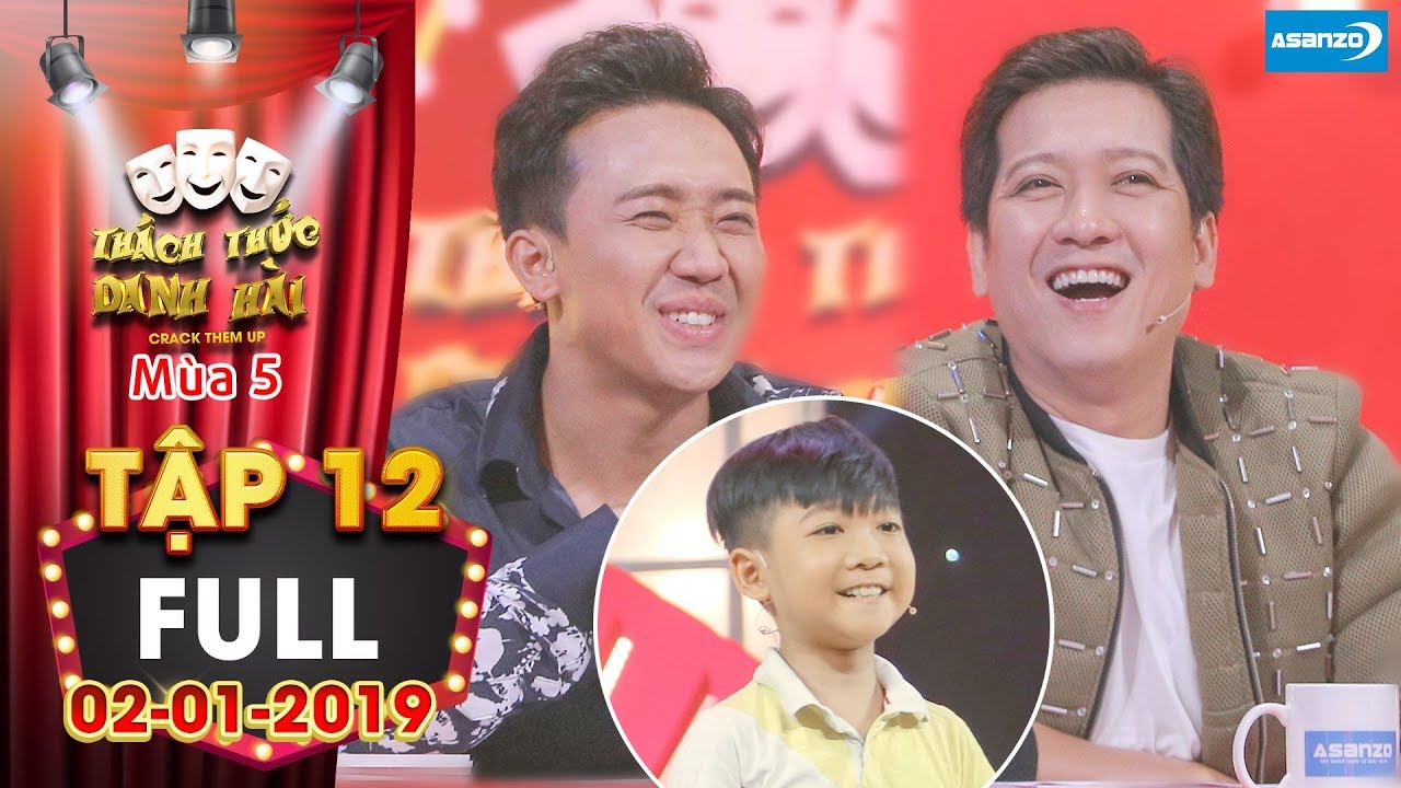Th&aacute;ch thức danh h&agrave;i 5|Tập 12 full: Trấn Th&agrave;nh cười l&ecirc; lết khi Trường Giang bị Minh Chiến đ&aacute;nh tả tơi