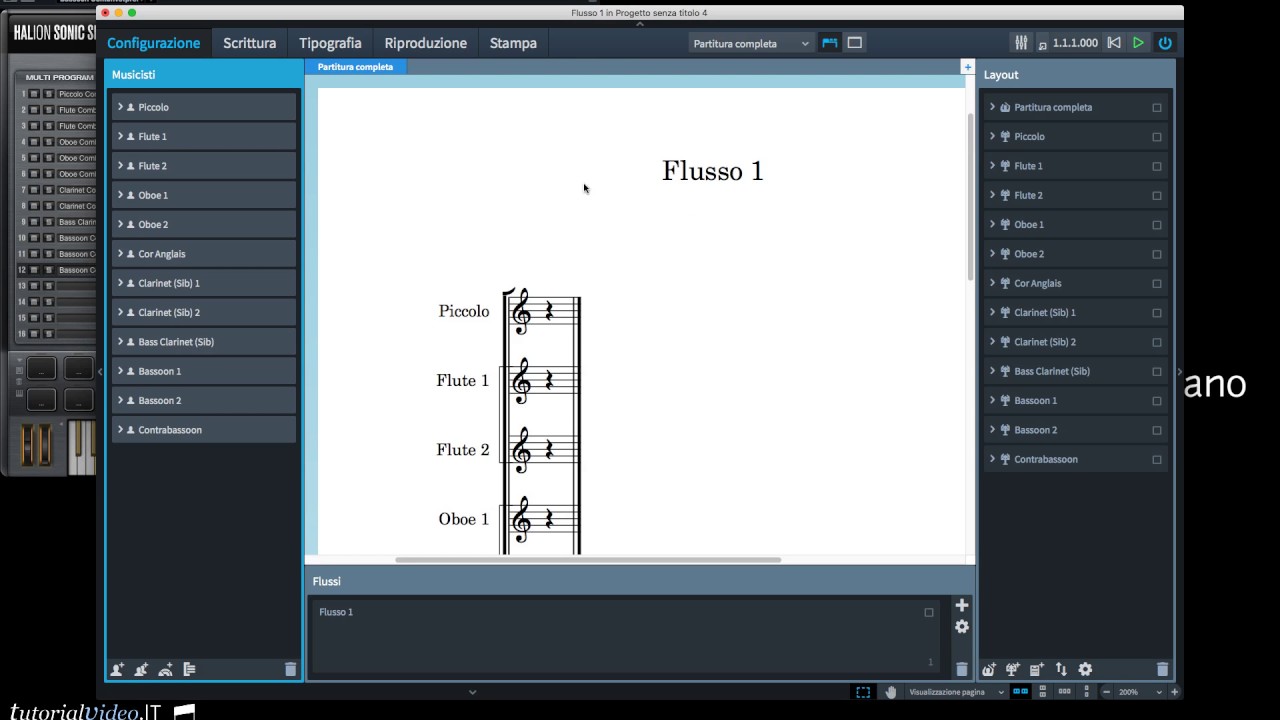 DORICO 1 : Software di Notazione Musicale Avanzata
