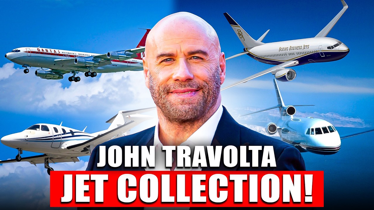 John Travolta’s Insane Private Jet Collection (From Tiny Jets to a Boeing at Home)