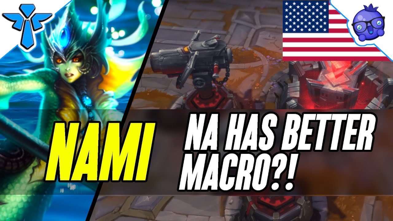 Does NA Have the Best Macro in League?! - Nami Support