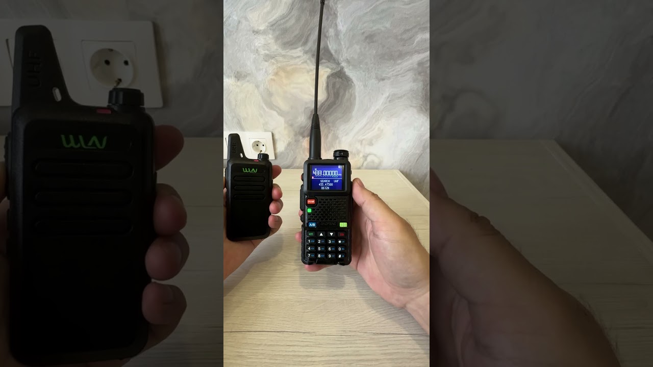 Функция захват частоты на рации Baofeng uv-5RH