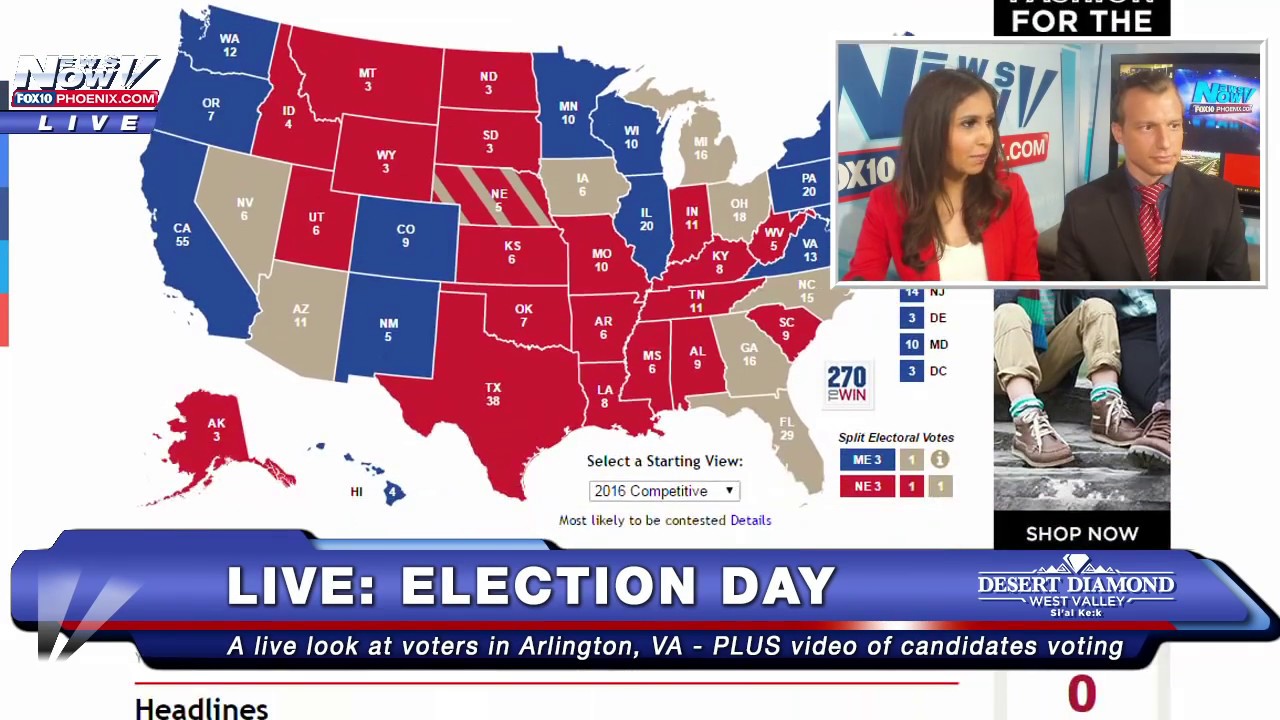 FULL COVERAGE: 2016 Election Night -  Donald Trump Wins Presidency (FNN)