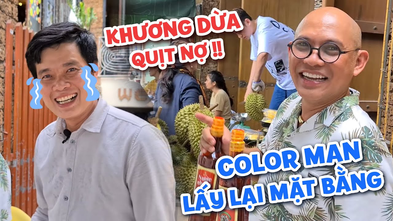 Bán 1 chai nước mắm 22k mà Khương Dừa bắt Color Man khuyến mãi 1 trái sầu riêng 220k chịu nổi hôn?