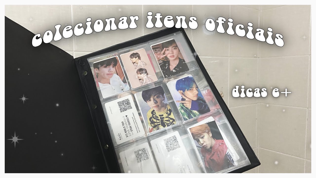 como colecionar itens oficiais? ⋆.*ೃ✧