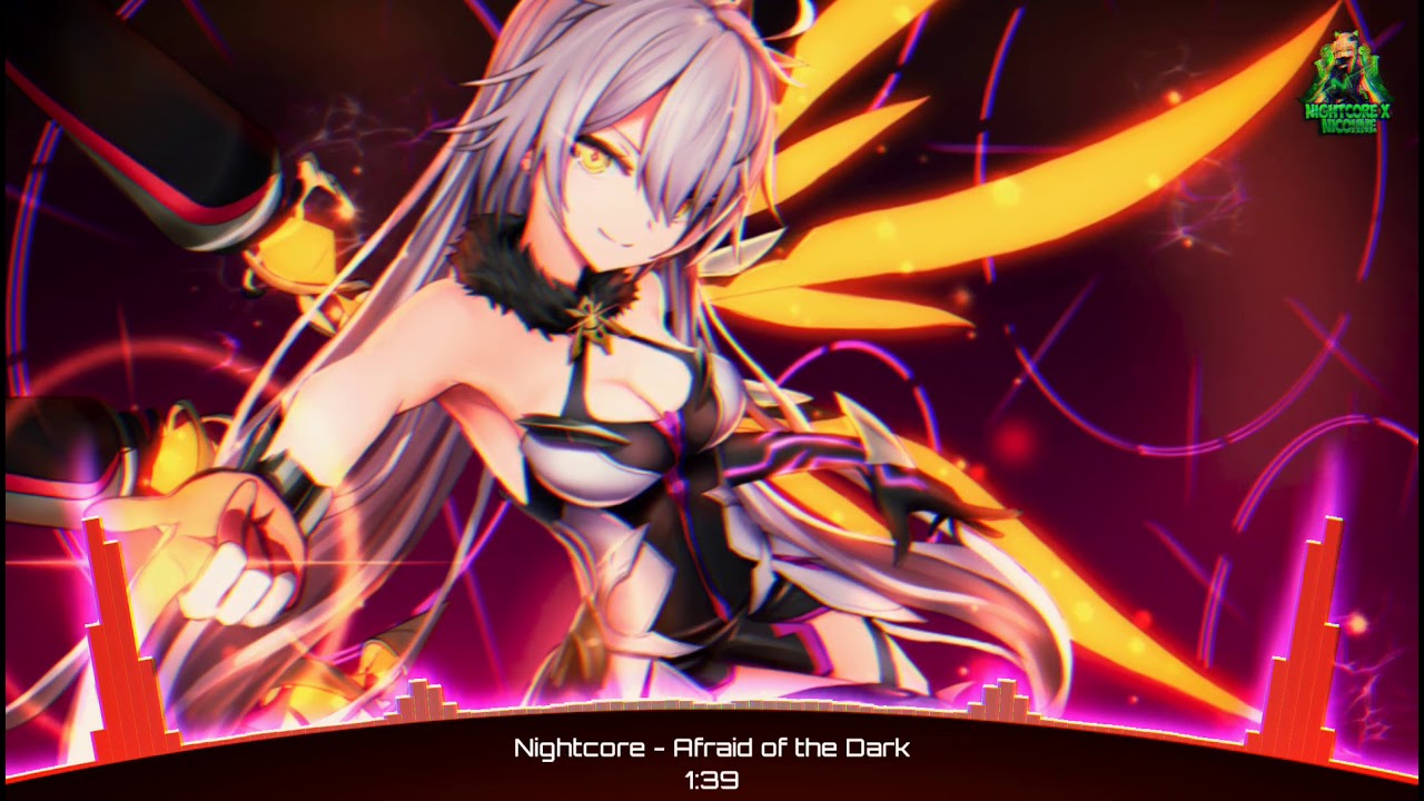 Nightcore - Afraid of the Dark  (  KUURO  )