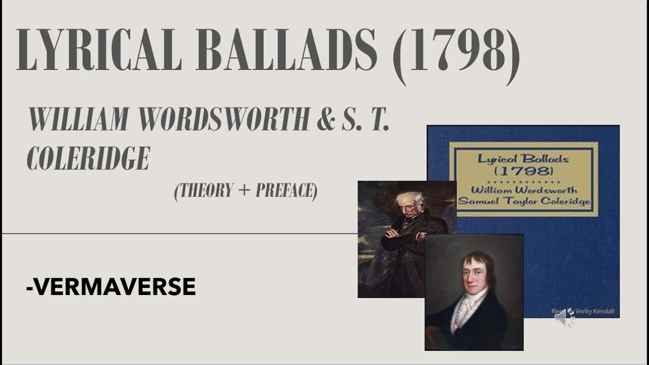Lyrical Ballads (1798) Explained | Wordsworth & Coleridge | Preface | English Literature