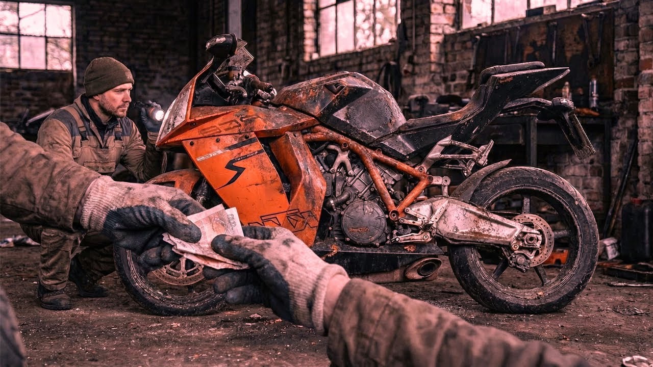 ASMR Bike Restoration! KTM RC8 2010 Full Restoration Burn to Looking New