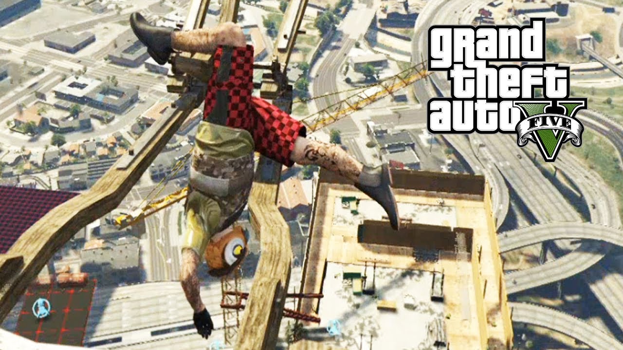 LA POSTURA DEL ESCORPIÓN! JAJAJA PARKOUR GTA V