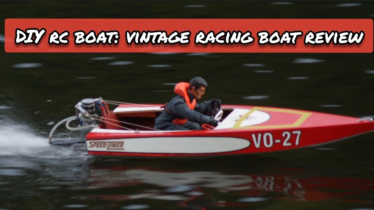 DIY vintage rc boat review