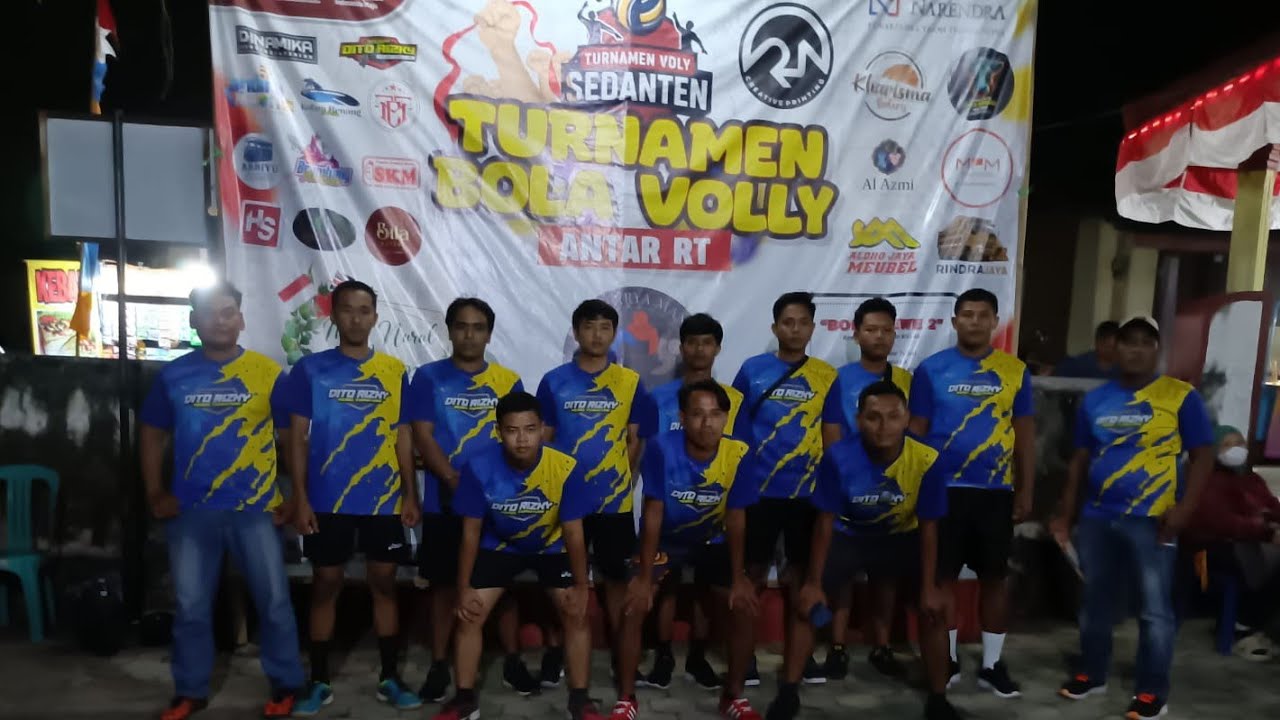 LIVE TURNAMEN BOLA VOLI ANTAR RT SEDANTEN (RONOSENTANAN) 