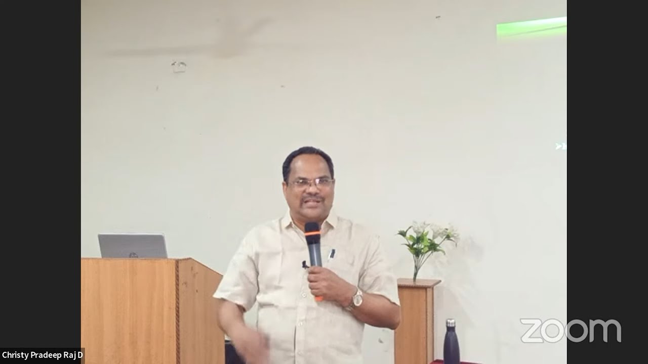 Bro P A Swamy-Doctrine: The Person & Deity of Jesus Christ. EMFI DT Camp - Khammam