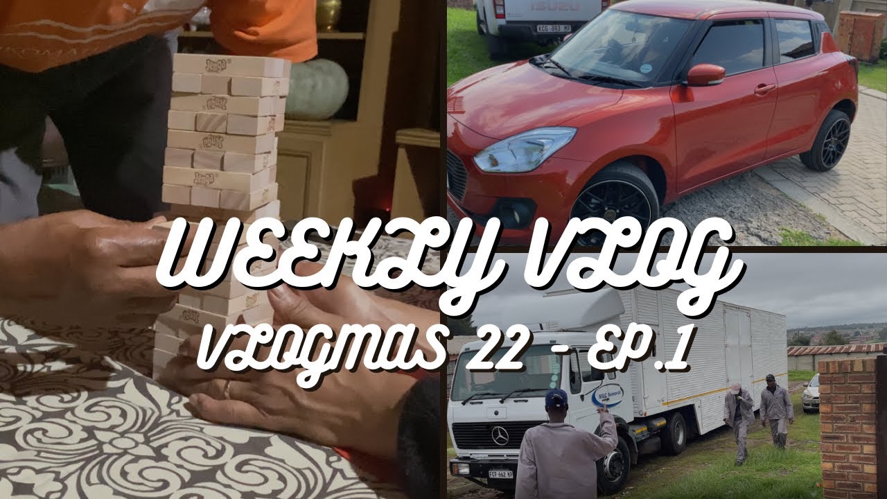 VLOGMAS: Let's help my parents move | Ep. 1 | December Chronicles | South African Youtuber