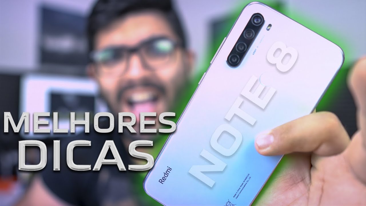 As Melhores Dicas para voc&ecirc; usar no seu REDMI NOTE 8! C&acirc;meras, suportes e Etc..
