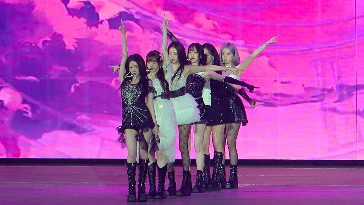 '4년만의 완전체 무대' GFRIEND 여자친구 직캠 (Rough &Time for the moon night) / 2025 Golden Disc Awards