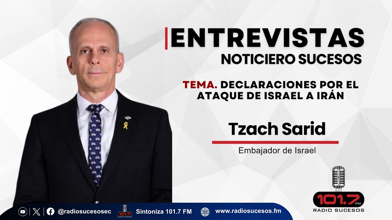 Entrevista Tzach Sarid, Embajador de Israel