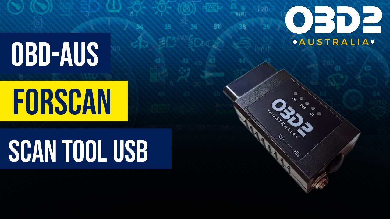 FORscan OBD-AUS OBD2 Scan Tool USB