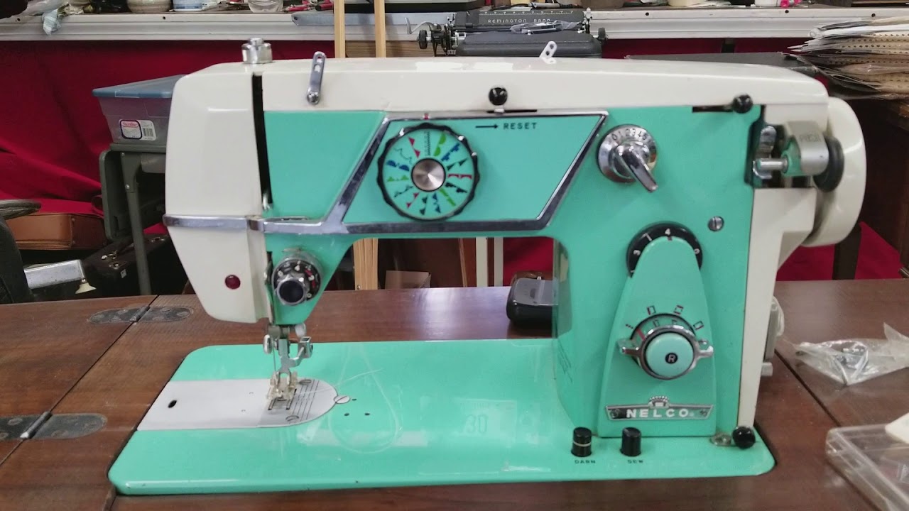 Nelco R 1000 Sewing Machine Test Run