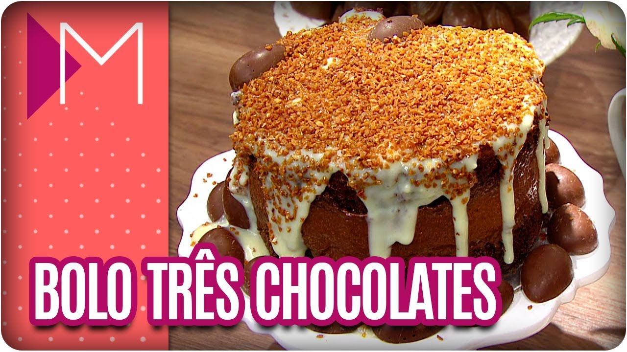 Bolo de três chocolates - Mulheres (21/03/18)