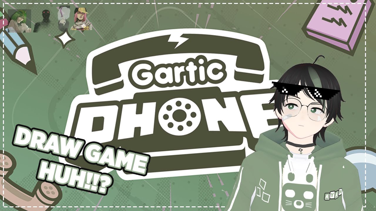 🔴I wanna try gartic phone w my friends lol [FUN GAME]
