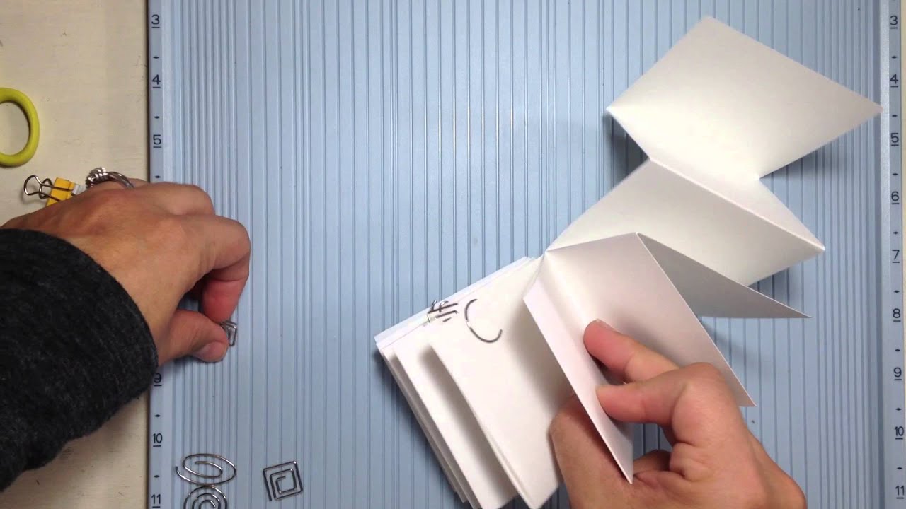 Accordion Fold for One Page Wonder Mini-Book