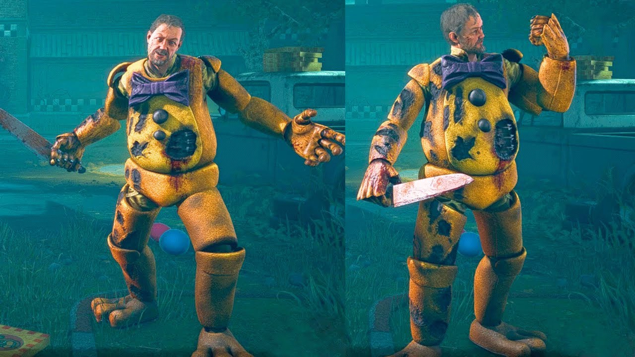 Yellow Rabbit (Matthew Lillard) Lobby Animations -Dead by Daylight-