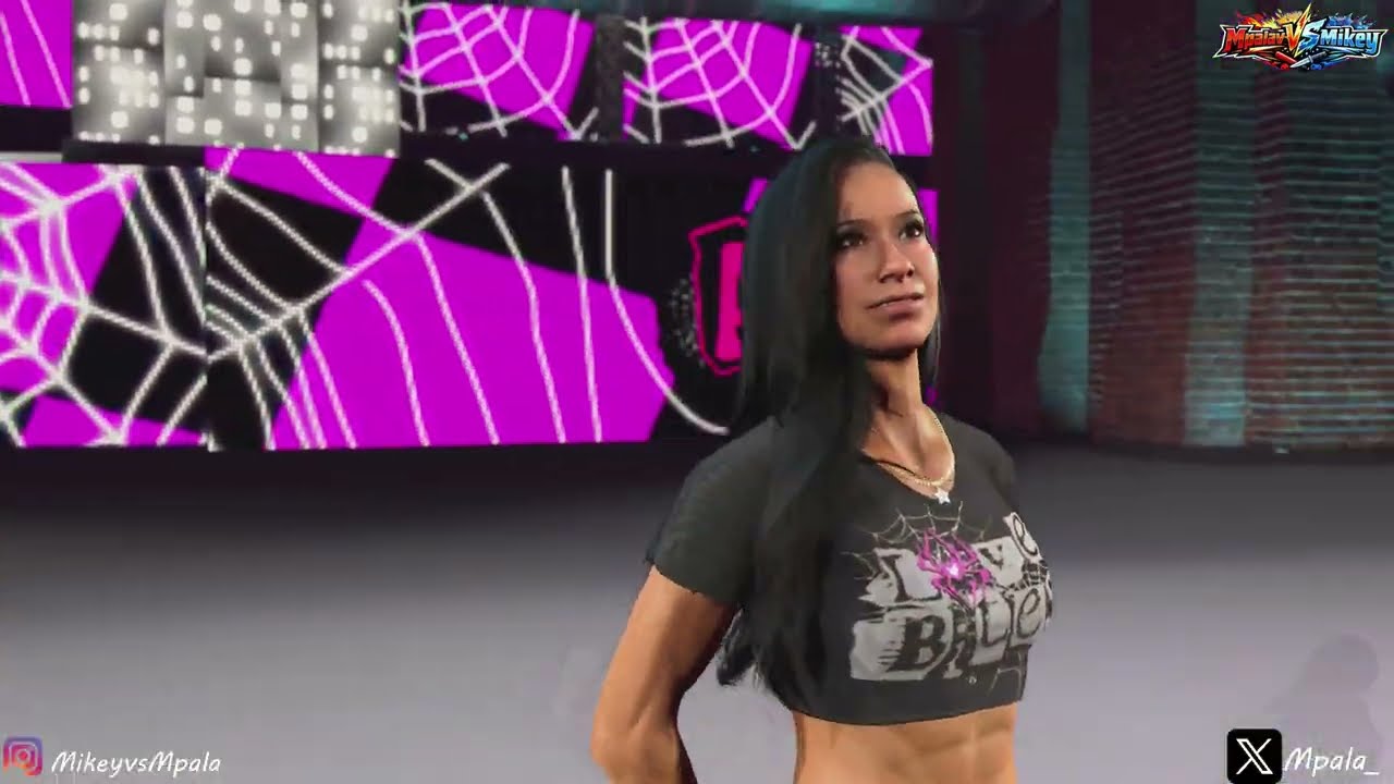 WWE 2K26 - Aj Lee vs Beth Phoenix 
