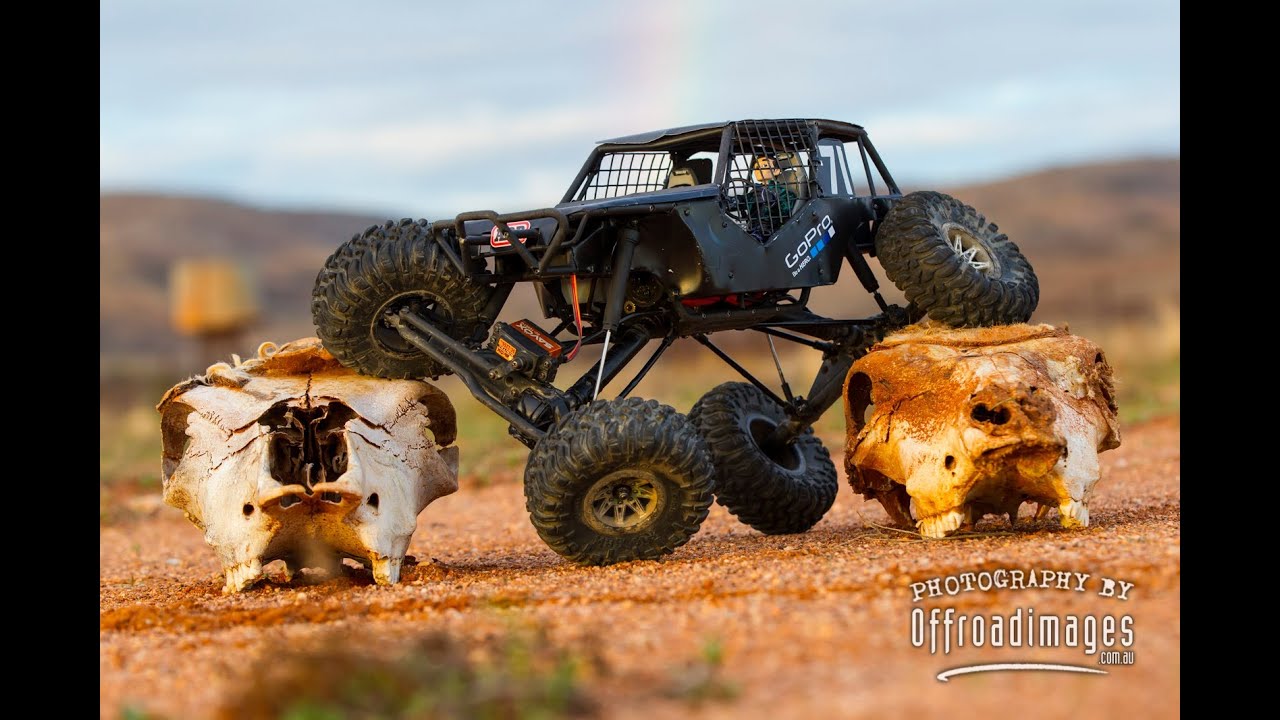 Axial Wraith custom 1/10 crawler with heaps of modifications