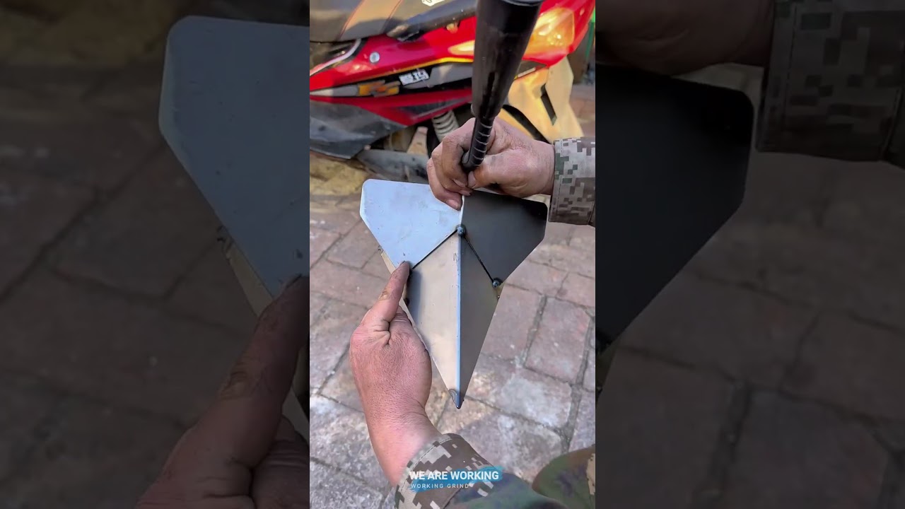 🔩 Welded Pyramid Head for Soil Displacement