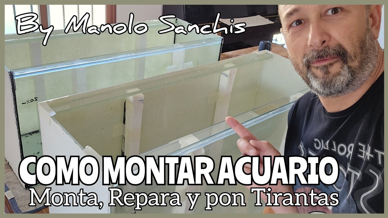 TIPS REPARAR TIRANTES ACUARIO | Como Montar Acuario
