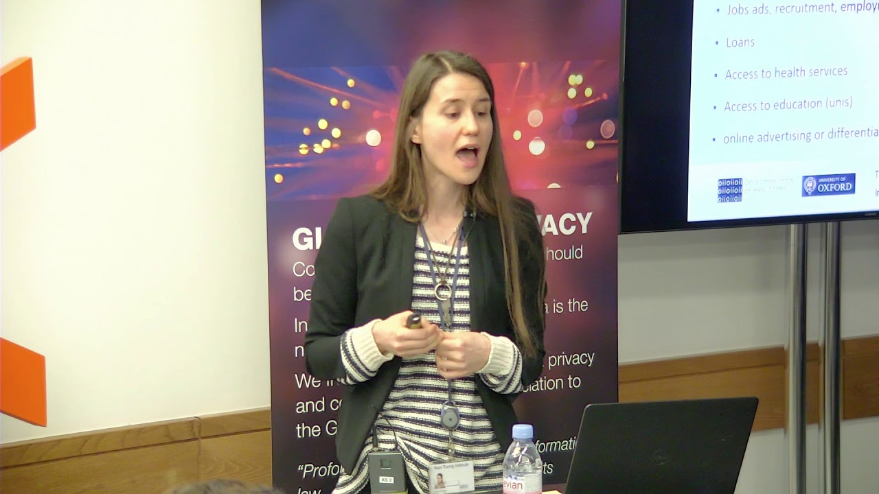 Artificial Intelligence: GDPR and beyond - Dr. Sandra Wachter, University of Oxford