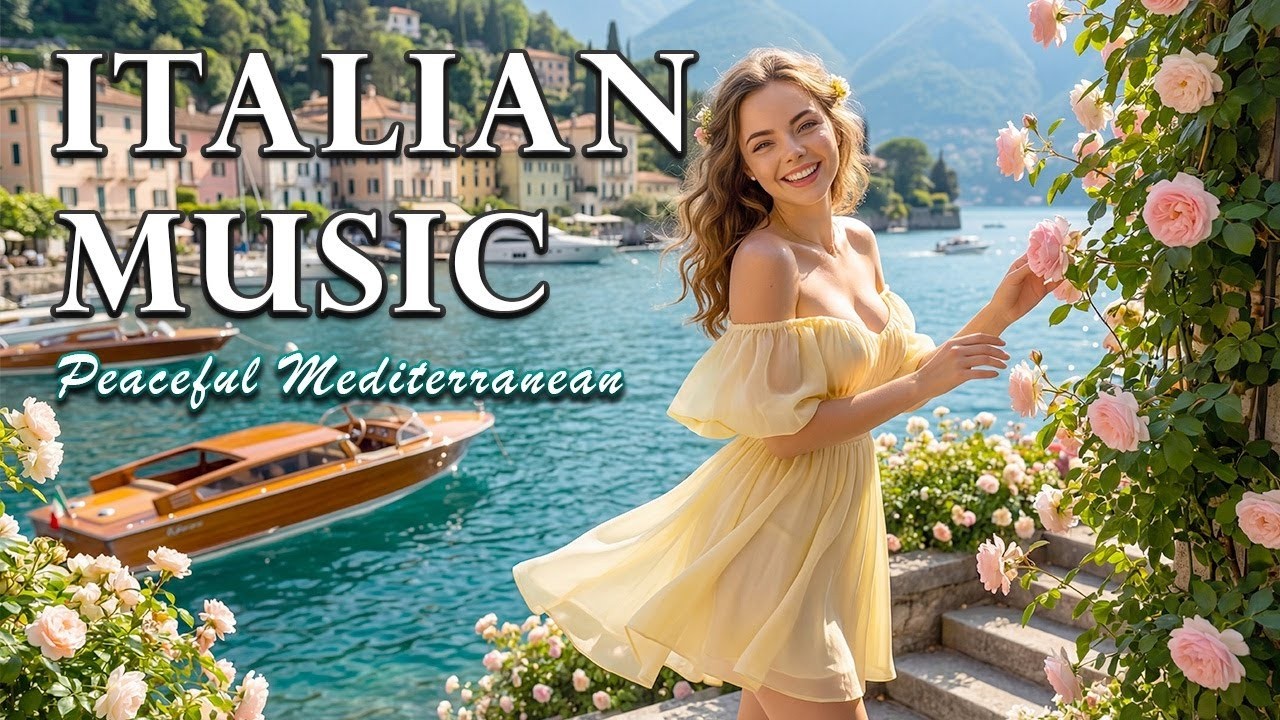 Mediterraneo Serenity – Tranquil Italian Coastal Escape  Soothing Mediterranean Waves & Calm Music