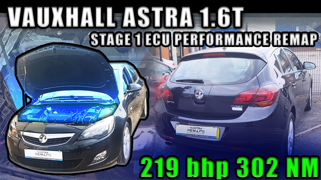 Astra 1.6 Turbo Stage 1 ECU Performance Remap