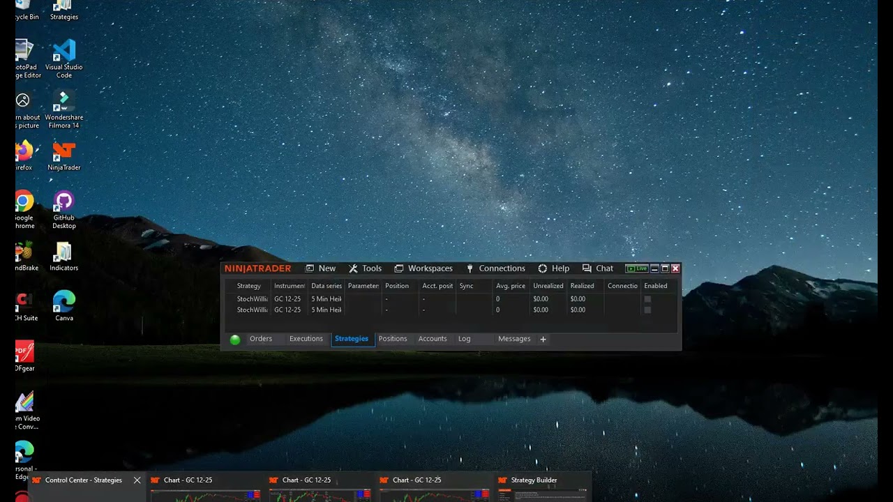Automated Simple Trading Strategy