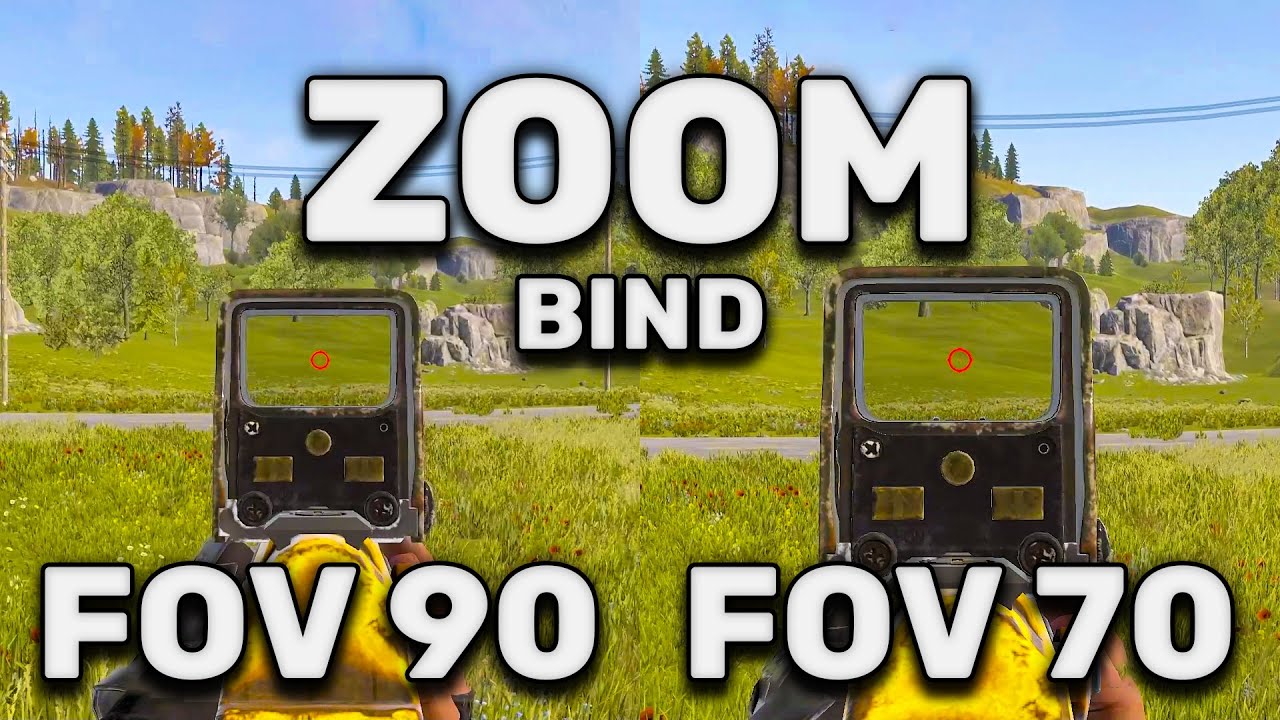 Como Hacer Zoom / Bindear Fov 70 y Fov 90 Comando / Bind Rust