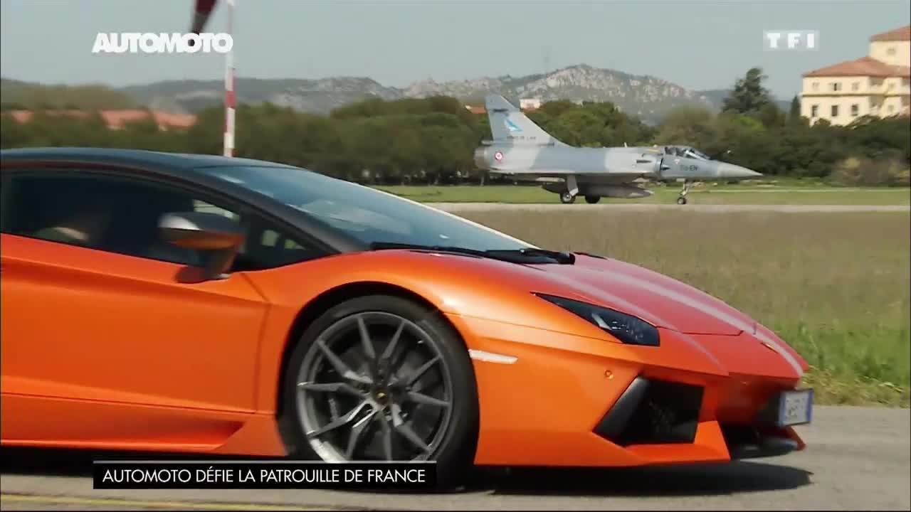 Duel : Lamborghini Aventador vs Mirage 2000 !