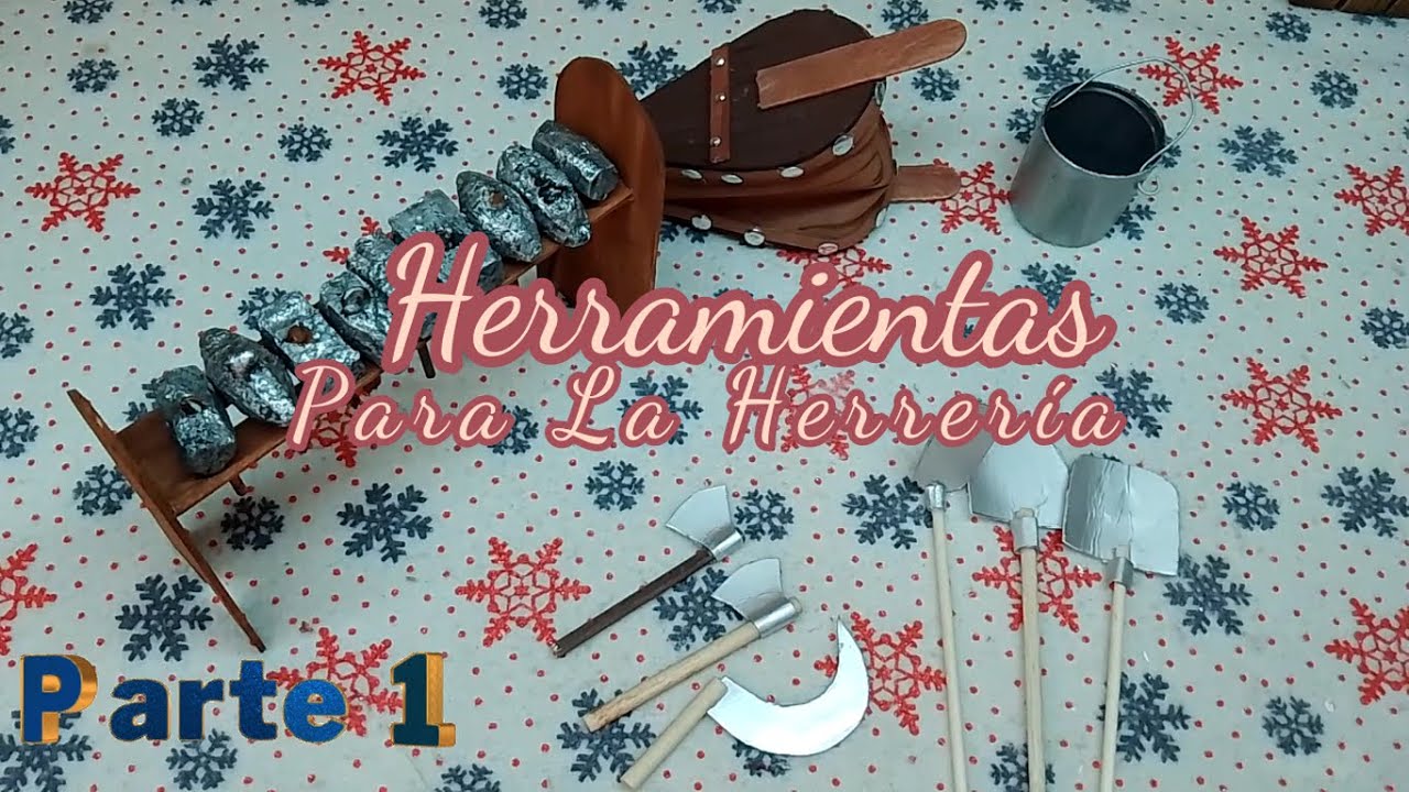 ♥️Como Hacer las Herramientas para La Herrería Parte1