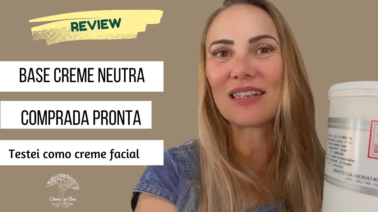 Experimentei fazer CREME FACIAL com BASE PARA CREME PRONTA e óleos essenciais [review]