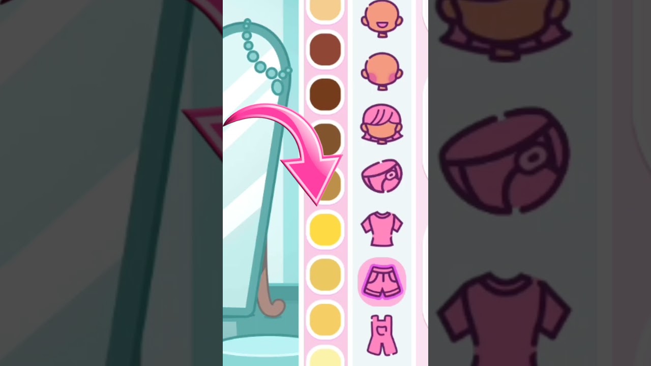 como crear m&iacute; personaje de beb&eacute; 🍼 en Avatar World|TiaraStar ⭐#Shorts
