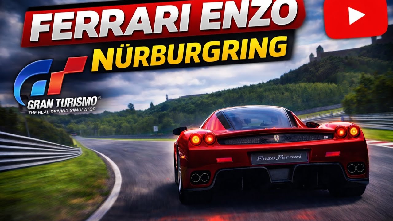 Nürburgring Testing: The Legendary Ferrari Enzo