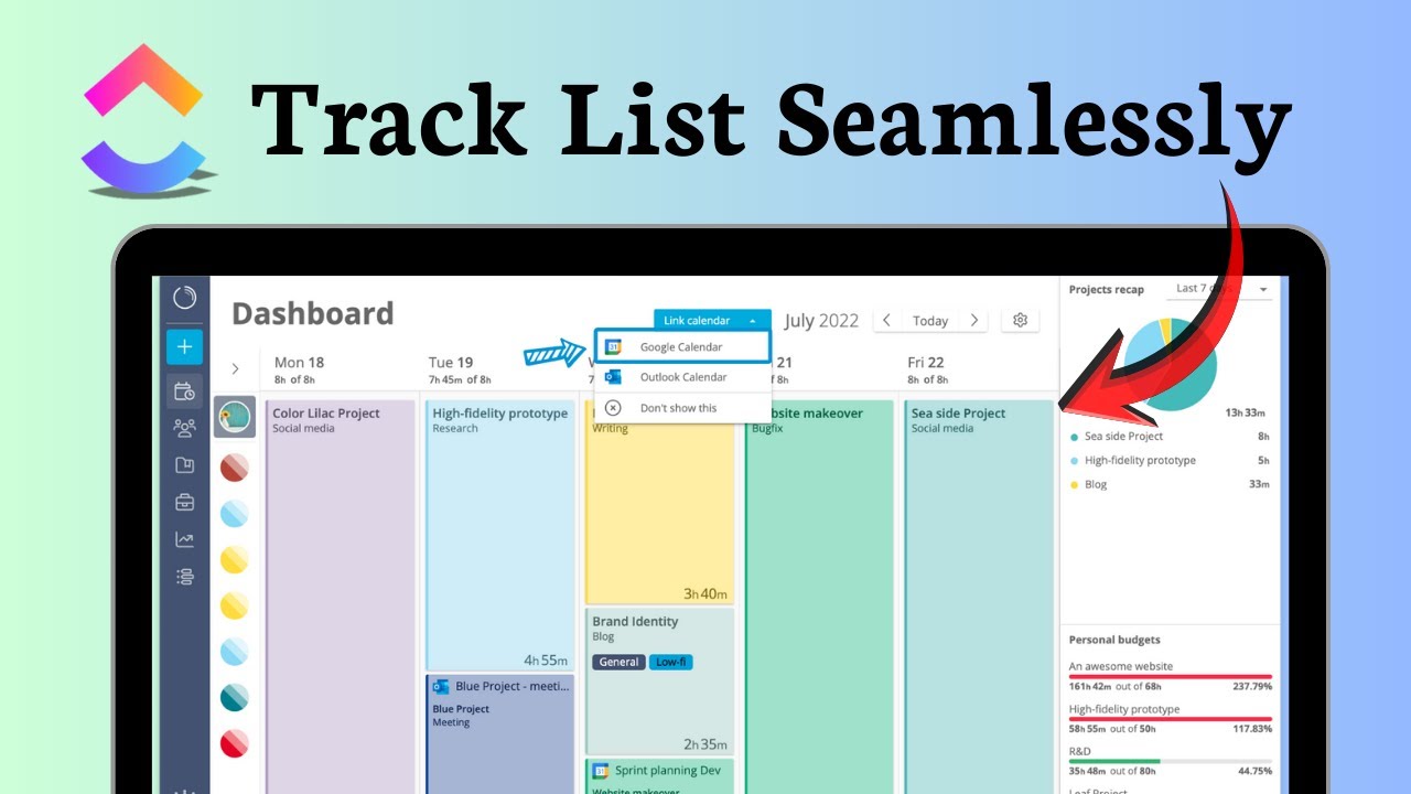 How to connect Google Calendar with ClickUp (Instant Integration)