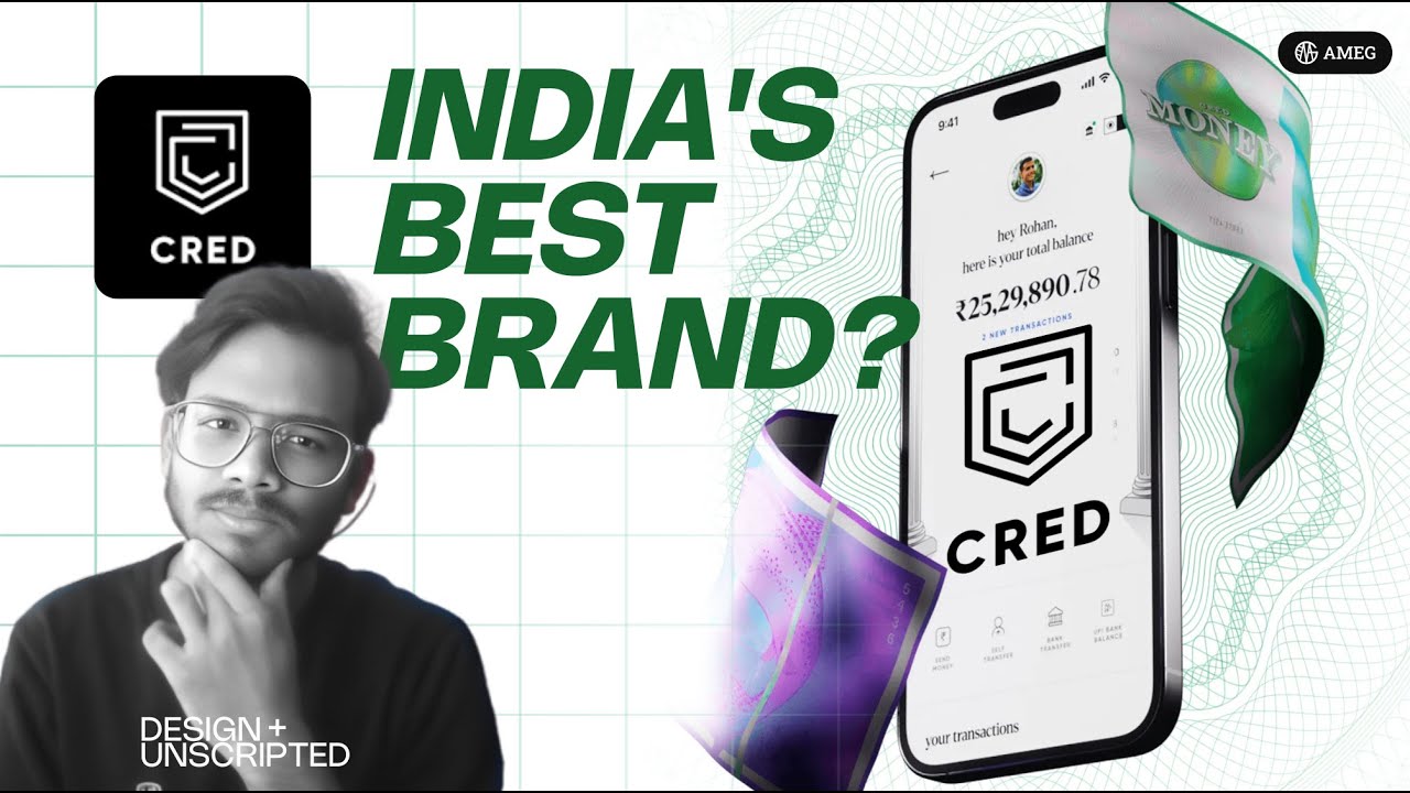 Analyzing CRED's Branding: India's best startup 'brand'?  |  EP 14  |  Design + Unscripted