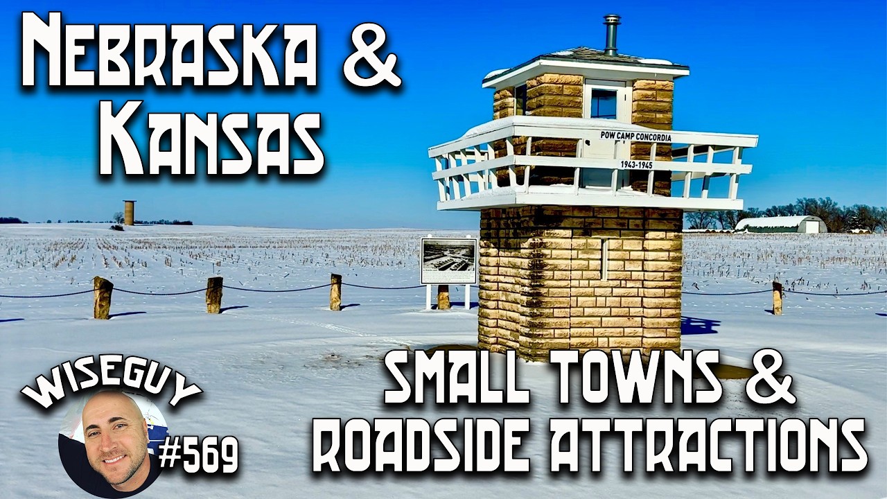 Small Towns & Roadside Attractions in Southern Nebraska and Northern Kansas