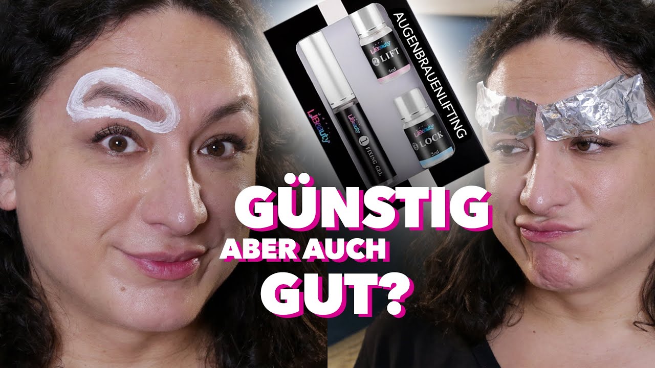 AUGENBRAUEN-LIFTING DIY (unter 10 Euro)
