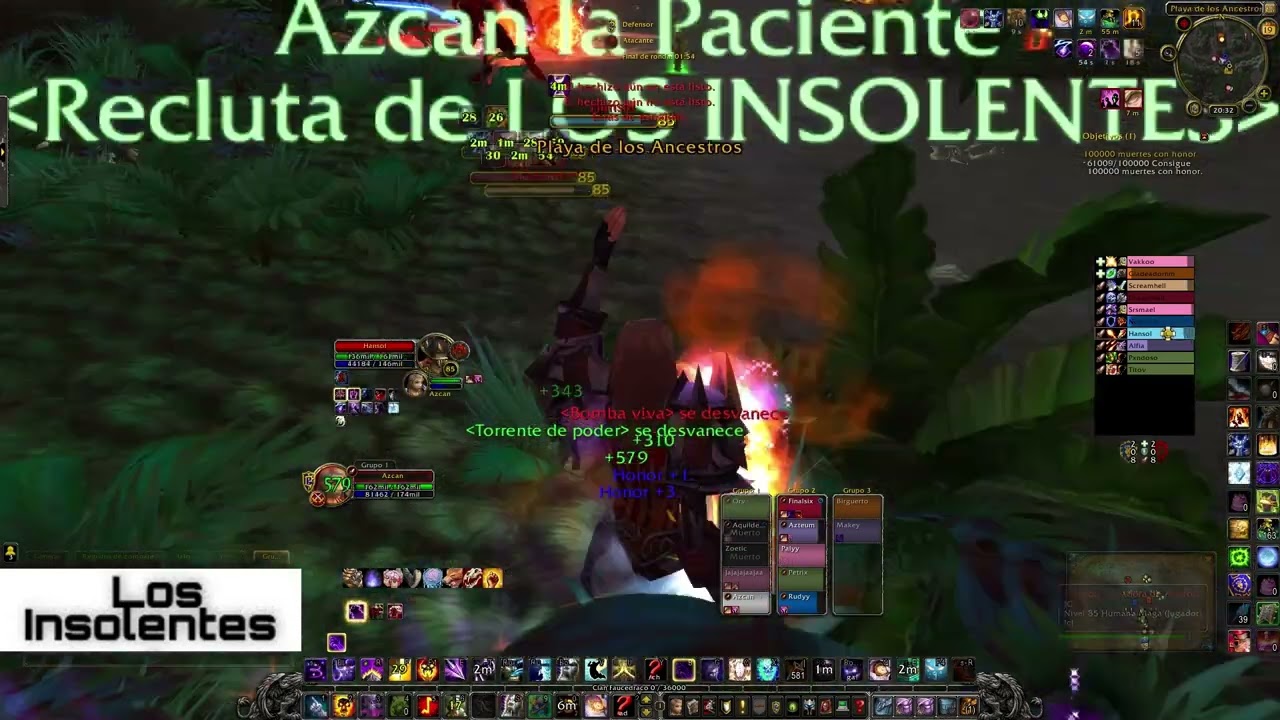 Insolentes destrozando auras sacerdote sombras pvp 4.3.4 - Wow Colombia